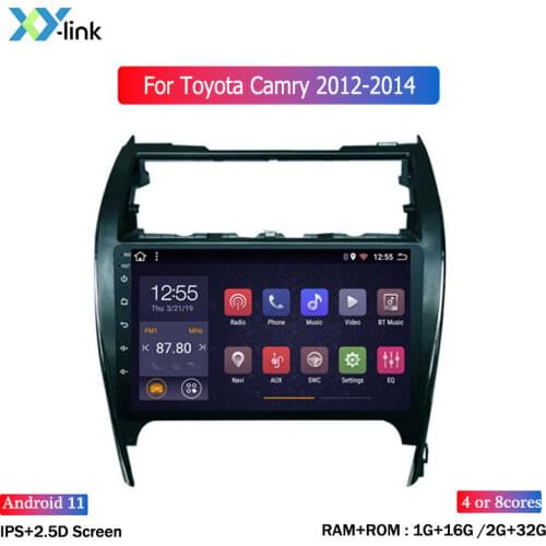 Car Radio GPS Navigation system android for Toyota camry 2012-2014 US Version video multimedia dvd player usb mp3 no 2din dvr pc