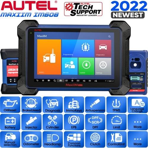 2020 Autel MaxiIM IM608 IM508 OBD2 Diagnostic Tool Scanner IMMO Key Programming