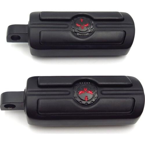 Aftermarket free shipping motorcycle parts foot Rest pegs For Harley Davidson 1984-2017 universal to most Har bike BLACK