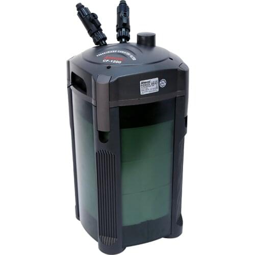 ATMAN cylinder external filter bucket CF1200 aquarium fish tank filter equipment fish pond CF800 front mute