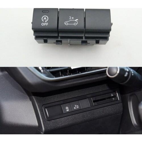 For Peugeot 4008 5008 2017 2018 Car Tailgate Rear Trunk Lock Release Switch Auto Stop Start Switch Button 98196074ZD