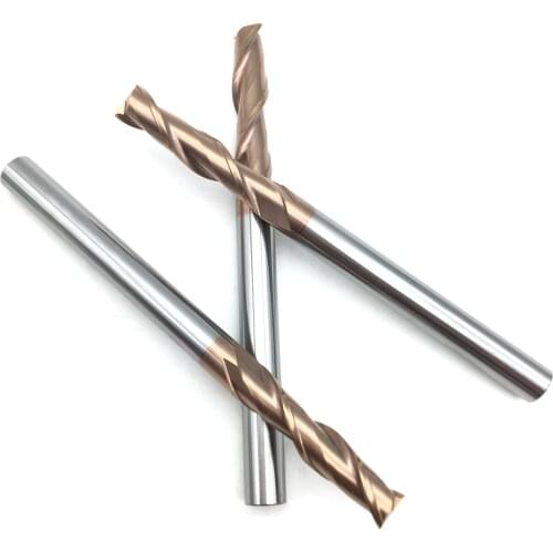 20mm 2 Flutes HRC55 Carbide end mill Milling Cutter Alloy Coating Tungsten Steel endmills cutting tool CNC maching Endmill