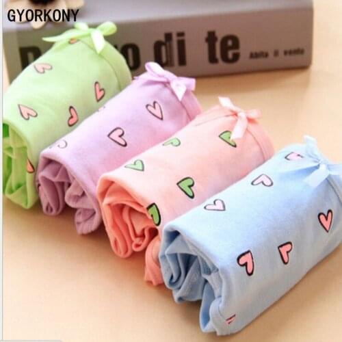Soft Cotton Young Girl Briefs Girls Panties Candy Colors Kids Underwear Pants Underpants 9-20T 12PCS/LOT A-SQ-A036XL-12P