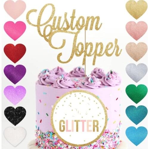 Personalised Name cake topper,custom cake topper,large cake topper,glitter cake topper,first birthday topper,customised cake
