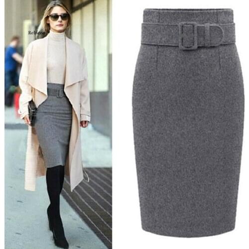 Rebicoo High-waisted Pencil Skirts