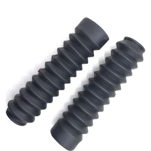 Rubber Motorcycle Front Fork Shock Absorber Protection Gaiters Dust Cover Boot For Yamaha TW200 TW225 Honda CB400SS Suzuki VV200