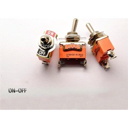 Toggle switch Rocker switch Rocker switch E-TEN1021 2 feet 2 files 15A / 250V