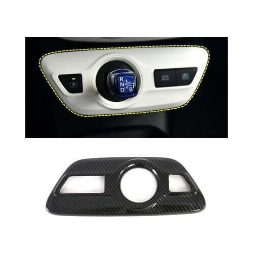 LHD Inner Gear Shift Box Panel Cover Trim 1pcs For Toyota Prius XW50 2016 - 2020