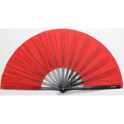 High Quality Bamboo Tai chi Kung fu Fan Durable Loud Sound Kids and Adults Training Fans