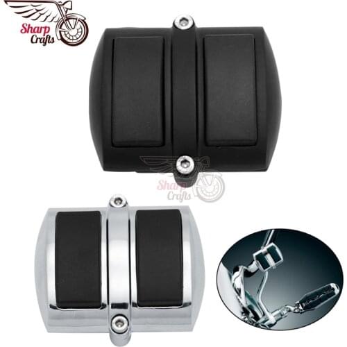 Motorcycle Parts Brake Pedal Pad Cover For Yamaha V-Star XVS650 950 1100 1300 Classic Kawasaki Vulcan VN800 900 1500 1600 1700