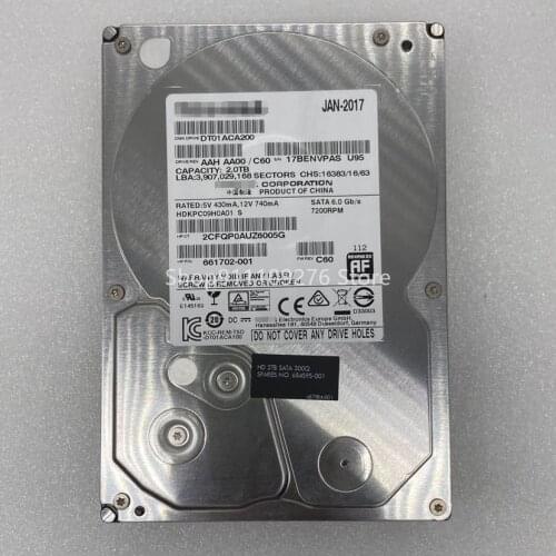 HDD for TOSHIBA DT01ACA200 2T desktop computer mechanical hard drive