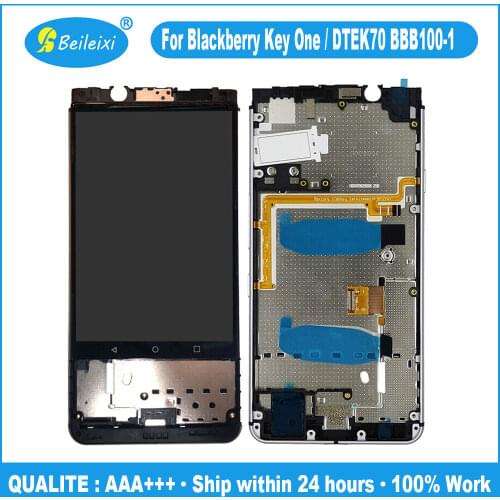 LCD Display Touch Panel Screen Digitizer Assembly For Blackberry Key One Keyone BBB100-1 BBB100-2 -3 -4 -5 DTEK70 LCD Screen