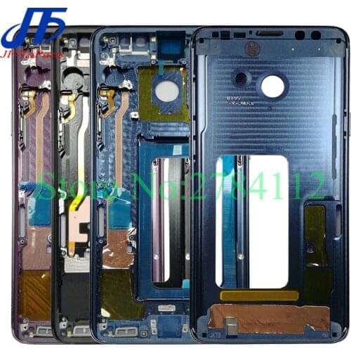 10Pcs For Samsung Galaxy S9 Plus S9+ G960F G960U G965U G965F Housing LCD Display Middle Frame Midframe Bezel Chassis Plate