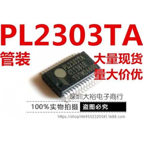5pieces PL2303TA USB SSOP-28 PROLIFIC Original