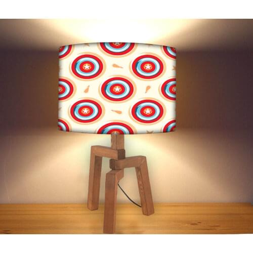 Lampshade 1228, Wood Floor Standing Modern Lampshade, Night Lamp