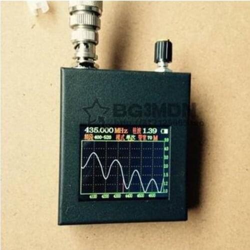 Impedance ANT SWR Antenna Analyzer Meter Tester 136-173MHz 200-280MHz 400-520MHz Interphone Antenna Analyzer Spectrum Analyzer