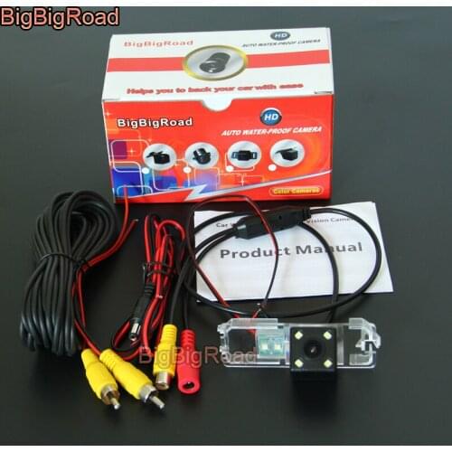 BigBigRoad For Volkswagen Passat B6 B7 / Magotan Polo Golf Jetta Bora variant Bettle Car Rear View Reversing Backup Camera