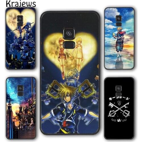 Krajews Kingdom Hearts Phone Case Cover For Samsung Galaxy S5 S6 S7 edge S8 S9 S10 E lite S20 plus ultra Note funda