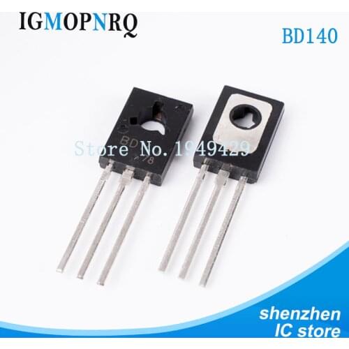 50pcs BD140 D140 TO-126 NPN 1.5A 80V NPN Epitaxial Triode Transistor new