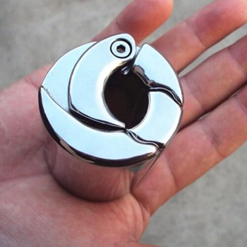 Stainless Steel Penis Bondage Adjustable Inner Diameter Penis Ring Cock Ring Scrotum Training Pendant Phallus for Male BB-2-159