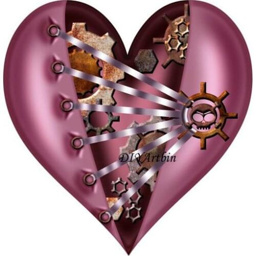 Valentine Steampunk heart new design 2020 metal cutting dies Scrapbooking Paper Making Craft die