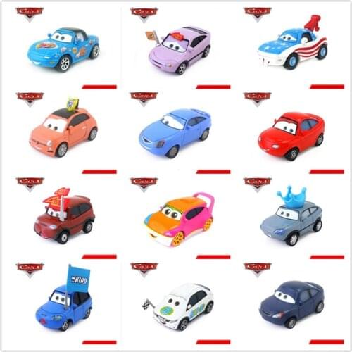 Disney Pixar Cars Lightning McQueen/Mater Fans Diecast Metal Alloy Mode Cars Disney Car 1:55 Toy Collection Kids Best Gift