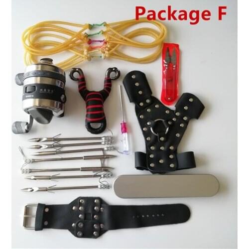 Powerful Multi-function Archery Target Shooting fish Slingshot Catapult Hunting Fishing Sling Shot With Darts Accessories