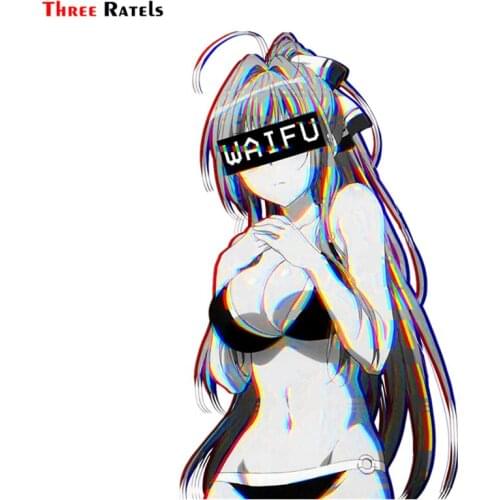 Three Ratels FC506 Isuzu Waifu Sticker Sexy Anime Girls Nude Car Laptop Decal