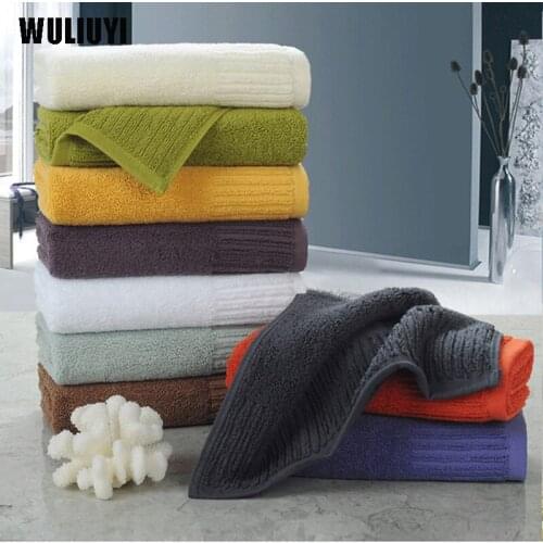 100% Cotton Facetowel White microfiber towel bathroom Machine Washable Plain Dyed towels For bath Quick-Dry Soft 5s-10s striped