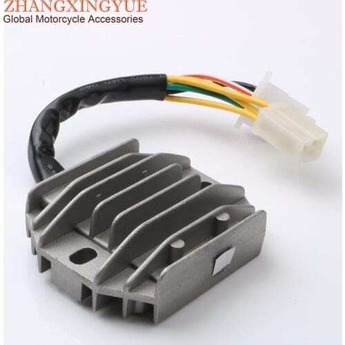 12V Voltage Regulator Rectifier 7 pin for HONDA CF125 CF150 CH125 GY6 150cc Scooter ATV