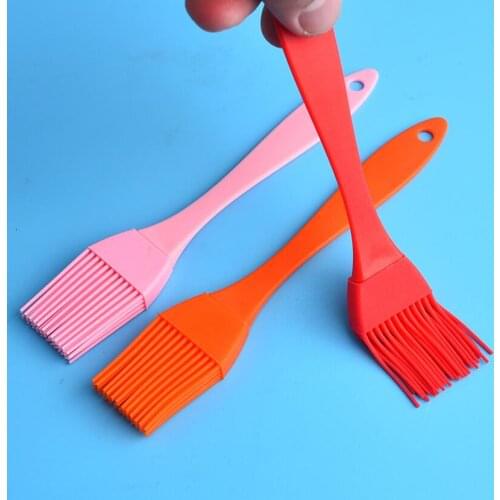 Cake Baking Brush Home DIY Silicone Tool Eco-friendly Bread Oil Cream Cooking Brush Silicone Kitchen Barbecue Brush