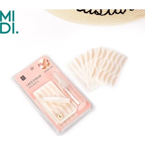 1 Pack Widened Double Eyelid Stickers Self-adhesive Double Eye Tape+Double Eyelid Glue Lasting Waterproof Ladies Eye Makeup Tool