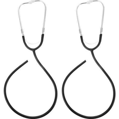 2pcs Stethoscope Replacement Tube Binaural Stethoscope Hose Accessories