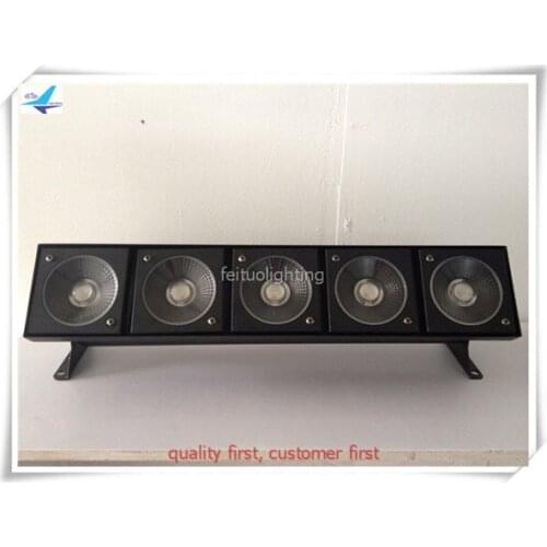 4xlot 5x30w warm white COB led linear matrix blinder wash pixel bar stage light
