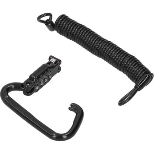 Car alarm auto alarm 3‑Digit Password Motorcycle Helmet Lock Anti‑Theft Portble Locking Waterproof Universal accesorios