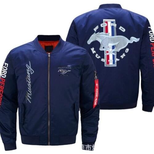 2021NEW Flight Flying Jacket Winter thicken Warm Zipper Men Jackets MUSTANG Mens Casual Coa