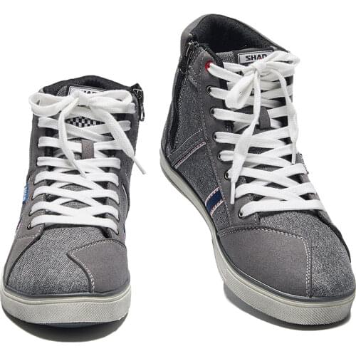 SHAD men motorcycle protection shoes men waterproof motorcycle Protect motor scooter boots motorbike racing locomotive shoes