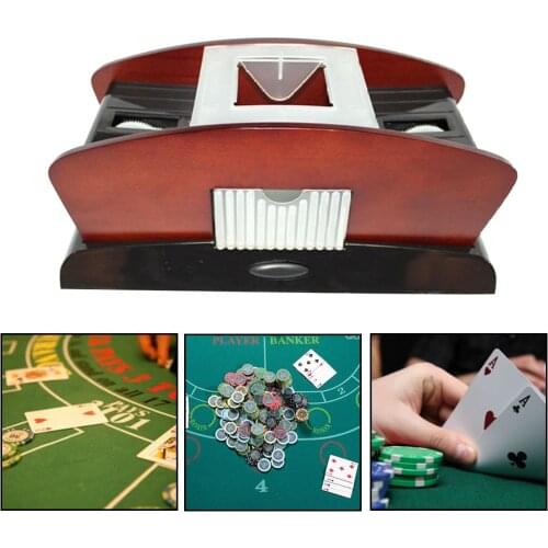 Shuffle Machine Board Game Poker Playing Cards Electric Automatic Card Game Party Entertainment ABS Plastic Card Shuffler 1-2PCS