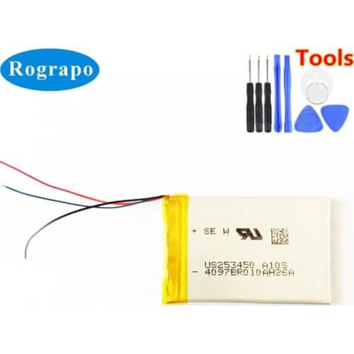 New A1199 Battery For iPod Nano 2 Nano2 2G 2nd Gen MP3 Accumulator Full 3.7V Li-Polymer Nano2 Replacement Batterie 3-wire+tools