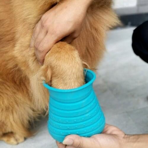 Pet Paws Clean for Dogs/Cats/Puppies/Kittens Eco-friendly Cups High-quality Silicone Multicolor Optional