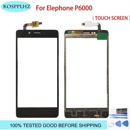 For Elephone P6000 Touch Screen Touch Panel Repair Parts Replacement For Elephone P 6000 Phone Accessory Tools+Adhesive
