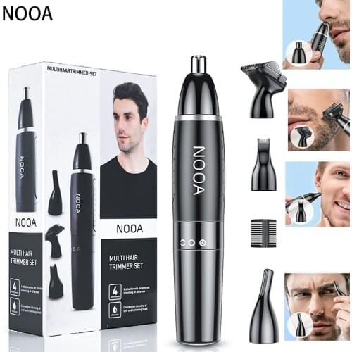 Nose and ear trimmer 4 IN 1 Trimmer for nose hair trimmer Eyebrow trimmer haircut nose razor nose cut sideburn trimmer