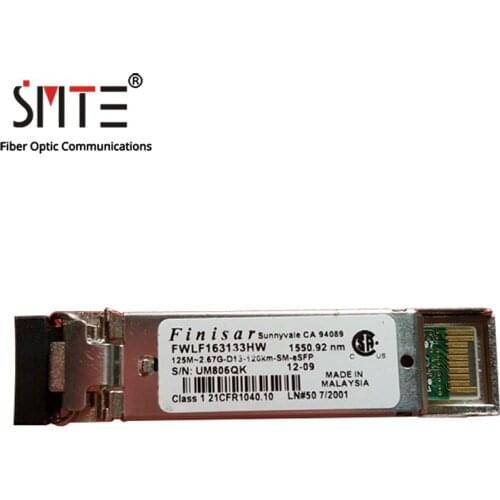 Finisar FWLF163133HW 1550.92NM 125M-2.67G-D13-120KM-SM-ESFP Fiber Optical Module