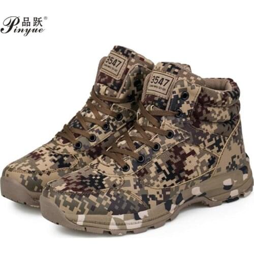 Winter Tactical Men Snow Boots Camouflage Warm Cotton Army Shoes Trainer Footwear Mens Military Ankle Boot