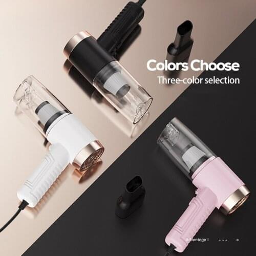 12V 120W car vacuum cleaner Wet Dry handheld vacuum cleaner With LED Light Aromatherapy car household dual-use clean accessories