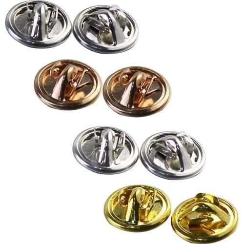 Beadsnice ID35827smt4 925 Sterling Silver Tie Tacks Clips Jewelry Accessories Pinch Clutch Back Lapel Scatter Pin