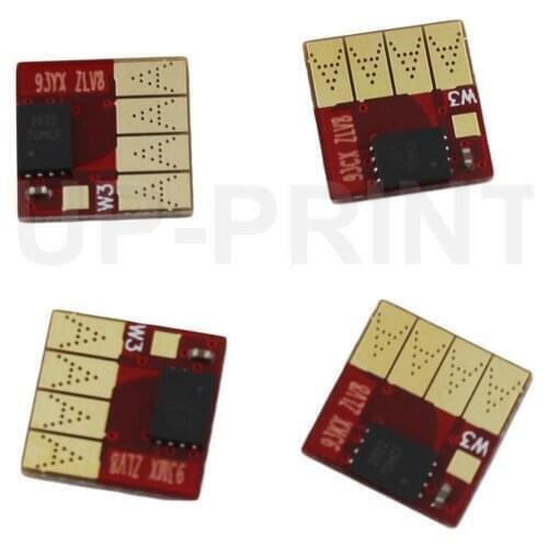 UP 5Sets 20PCS Permanent chips compatible For HP711 Designjet T120 T520 for ink cartridge wholesale