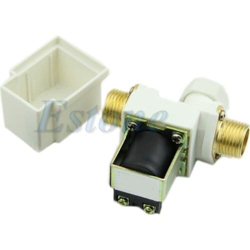 12V N/C New DC 0-0.8MPa 1/2" Electric Solenoid Valve For Water Air