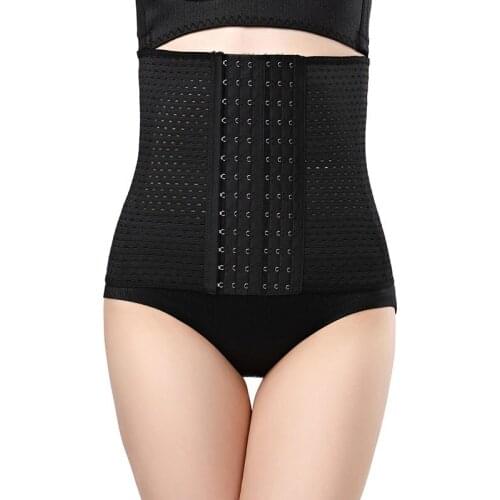 Yasemeen Corset Waist Trainer Corsets Steel Boned Steampunk Hollow Out Breathable Waist Cinchers Slimming Corset Shapewear Hot