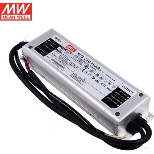 MEAN WELL XLG-240-H-AB 240W 27-56V 4900mA CC mode 3 in 1 Dimming LED Driver Dimmable LED Power Supply Io Adjustable